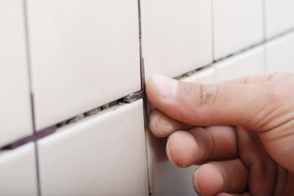 Grout repair by Capital Trust Home Services Company